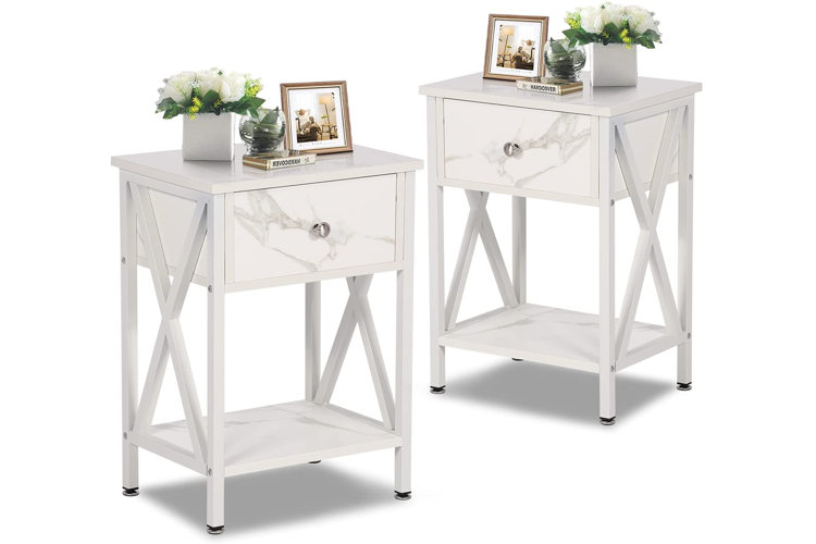 Top 10 White Metal Nightstands in 2023 Wayfair